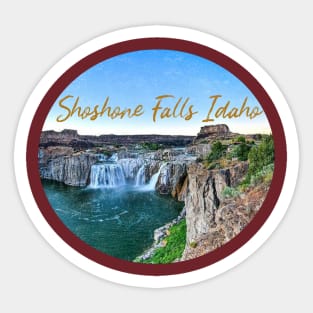 SHOSHONE FALLS IDAHO Sticker